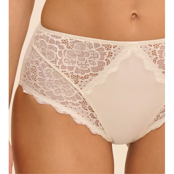 Culotte haute blanche Caresse Naturel