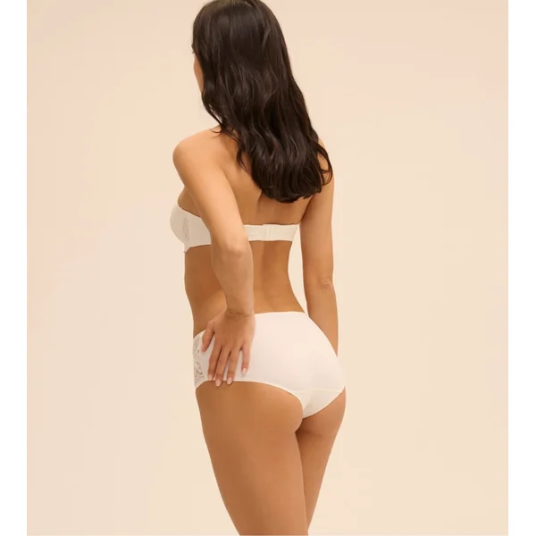 Culotte haute blanche Caresse Naturel