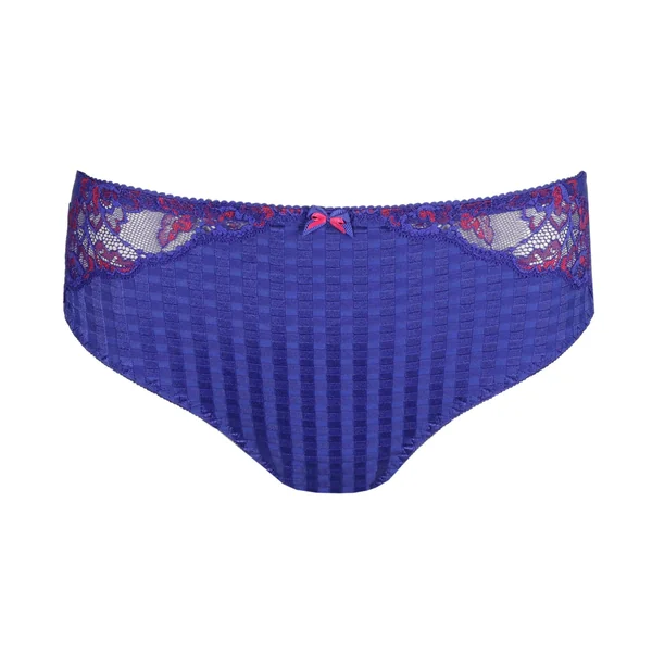Culotte haute à carreaux bleus Madison Bueberry