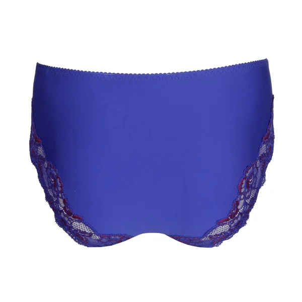 Culotte haute à carreaux bleus Madison Bueberry