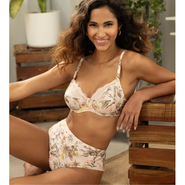 Culotte haute à fleurs Évasion Tropique Matin Tropic