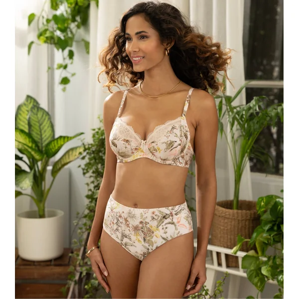 Culotte haute à fleurs Évasion Tropique Matin Tropic