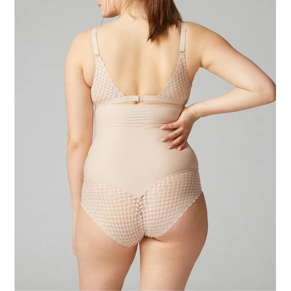 Culotte taille haute Subtile Peau Rosée Beige