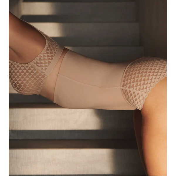 Culotte taille haute Subtile Peau Rosée Beige