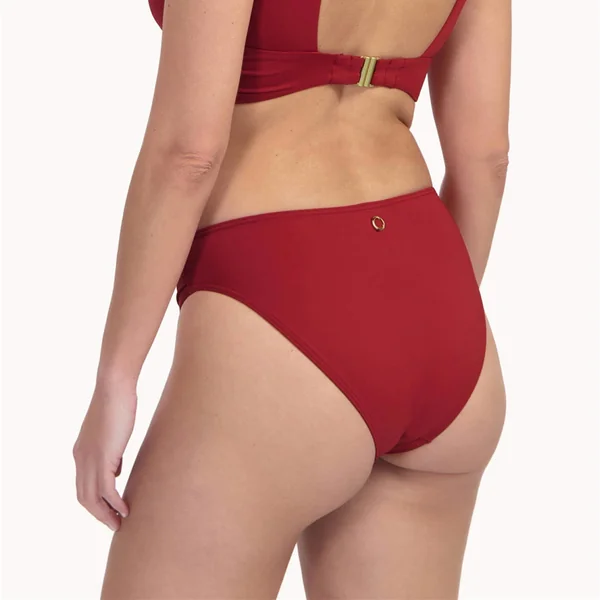 Cyell - Culotte de bikini Rouge Small
