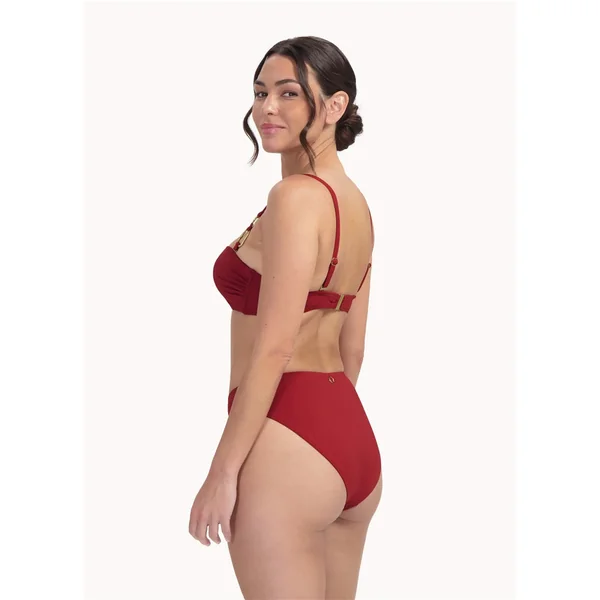 Cyell - Haut de Bikini bandeau avec cerceau 38 (85) D Rouge