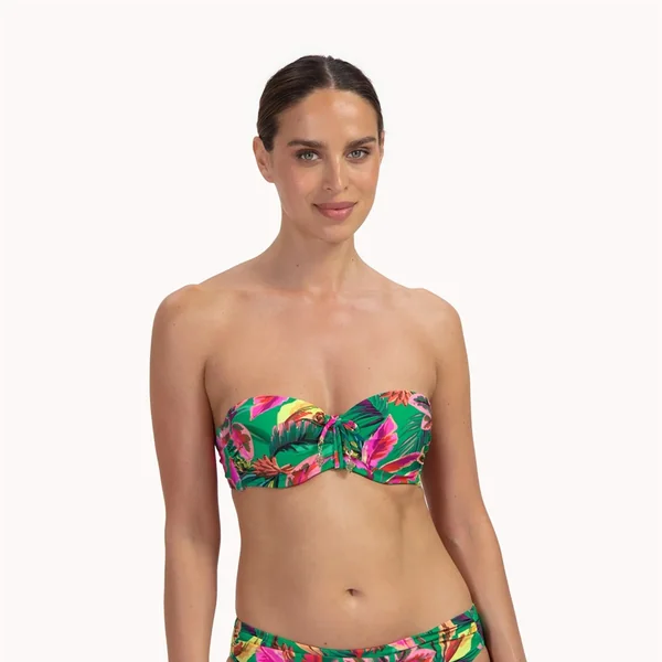 Cyell - Haut de Bikini bandeau Multi Fonction 34 (75) C Floral Forest