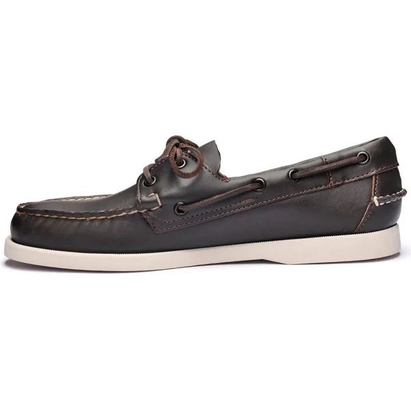 Docksides Cuir Marron Foncé