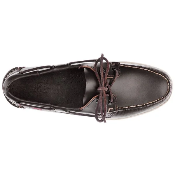 Docksides Cuir Marron Foncé