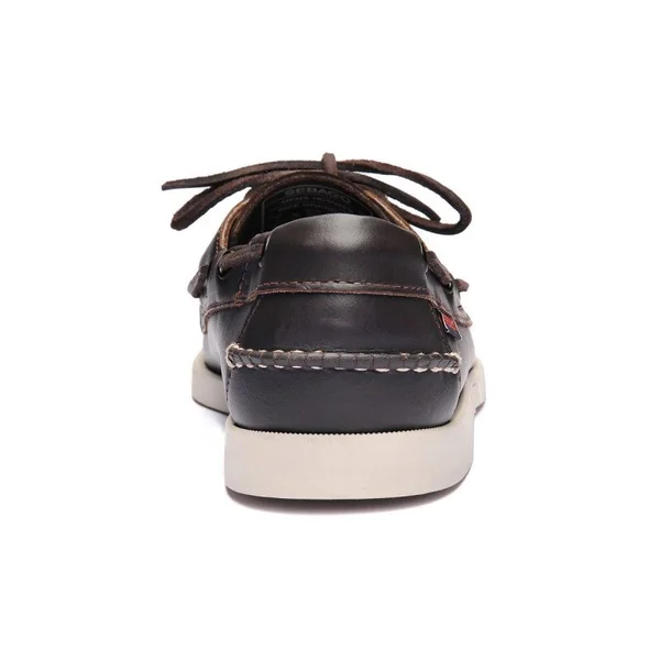 Docksides Cuir Marron Foncé