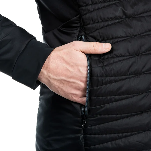 DOUDOUNE CLUB COACH RUGBY ZIP 500 ADULTE Noir