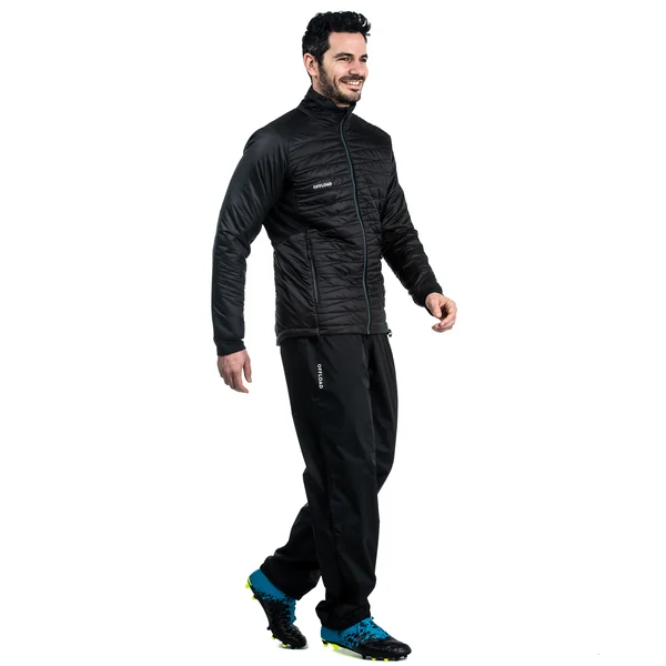 DOUDOUNE CLUB COACH RUGBY ZIP 500 ADULTE Noir