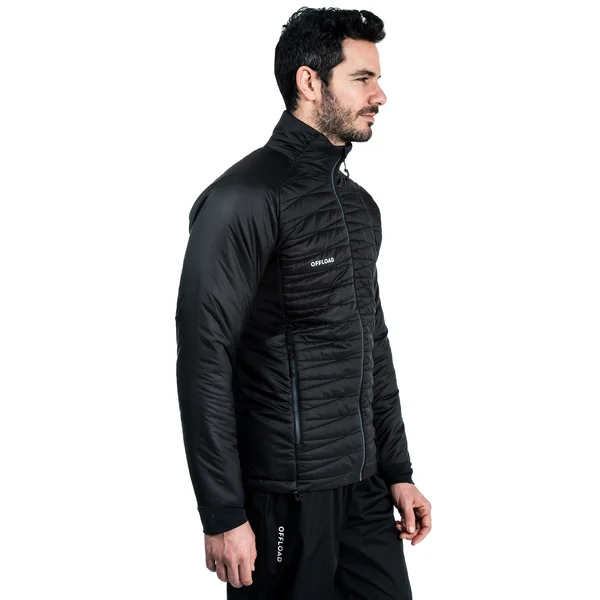 DOUDOUNE CLUB COACH RUGBY ZIP 500 ADULTE Noir