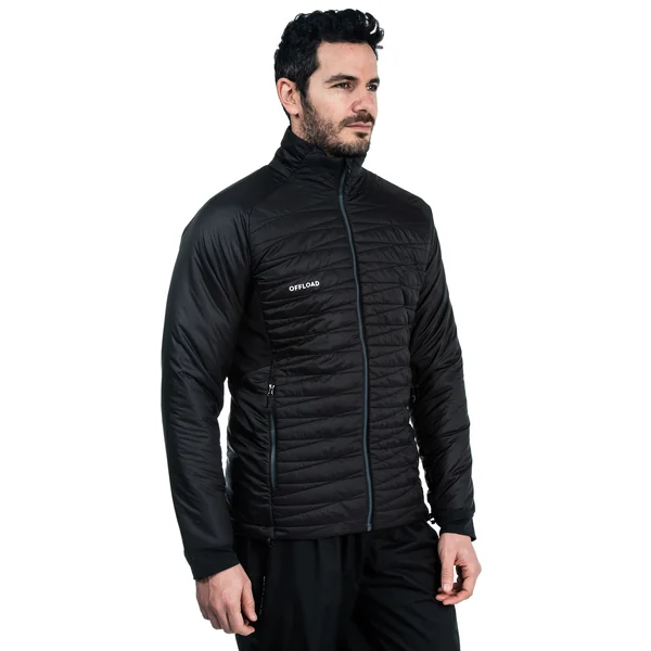 DOUDOUNE CLUB COACH RUGBY ZIP 500 ADULTE Noir