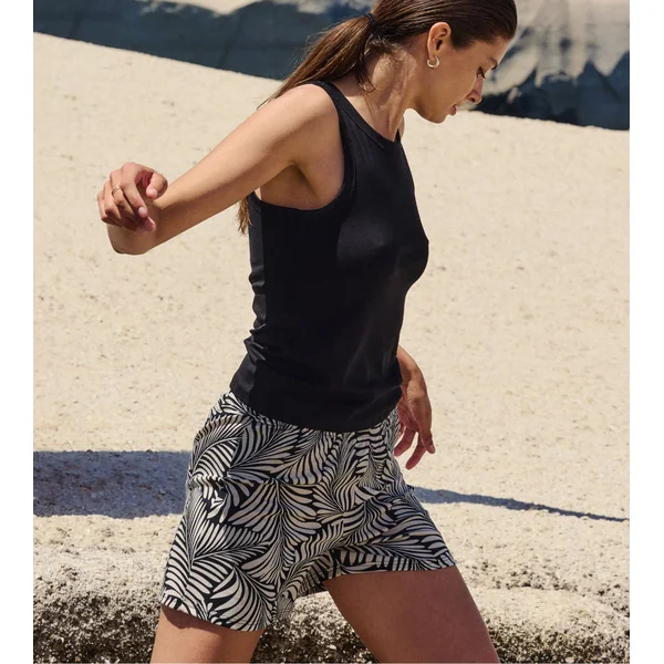 Débardeur noir femme Favourites Sun