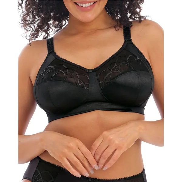 Elomi - Soutien-gorge sans armature 48 (110) DD Noir Cate