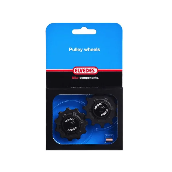 ELVEDES 1 Kit Galets de derailleur 2 x 11 dents roulements annulaires + Spacers