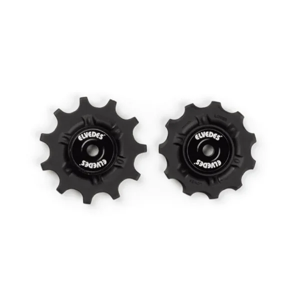 ELVEDES 1 Kit Galets de derailleur 2 x 11 dents roulements annulaires + Spacers