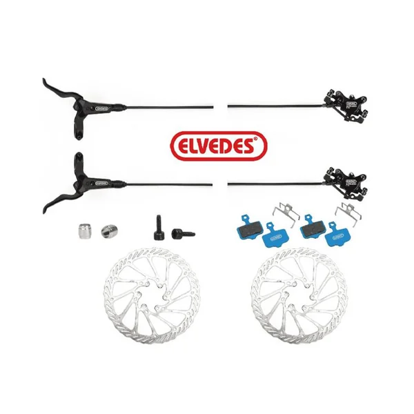 ELVEDES Paire de frein ELVEDES HP4000 Dual Piston Mineral