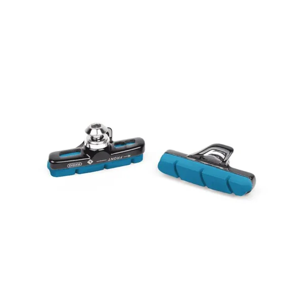 ELVEDES Paire de patins plus porte patins Alu 55mm Pour jante Carbon Campagnolo