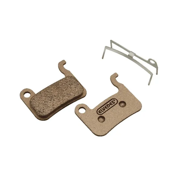 ELVEDES Paire de plaquettes de frein métaliques Shimano BR-M535, M545, M585, M595, M