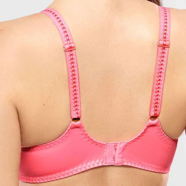 Empreinte - Soutien-gorge moulé classique avec armatures 32 (70) E Rose Électric Cassiopée