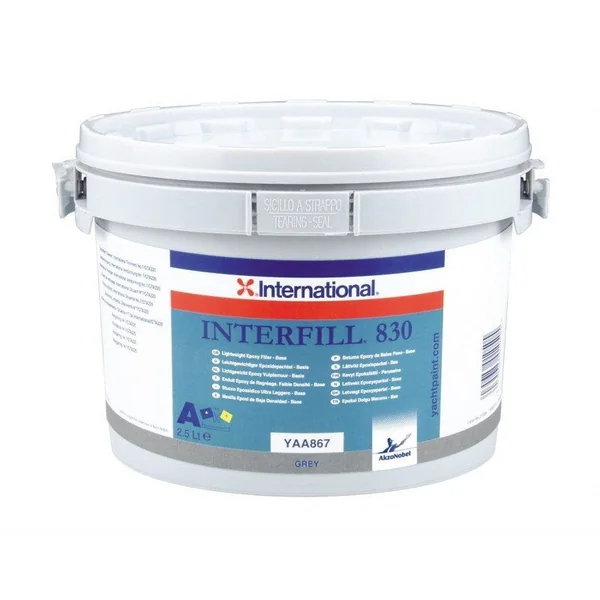 Enduit INTERFILL 830 Base + Durcisseur