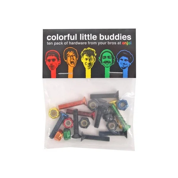 ENJOI Visserie Jeu De 8 Color Cruci 1 Pouce