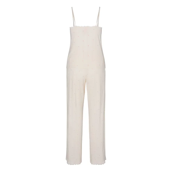 Ensemble Pyjama Pointelle - Blanc