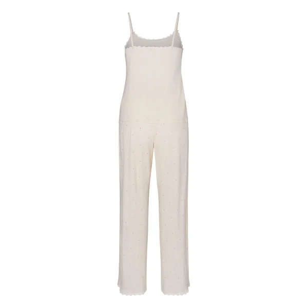 Ensemble Pyjama Pointelle - Blanc