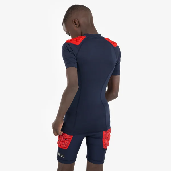 Epaulière de rugby Enfant - R500 Decathlon | Canterbury bleu