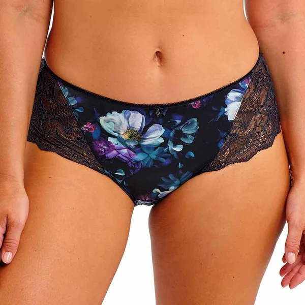 Fantasie - Culotte shorty avec dentelle Midnight Large Lucia