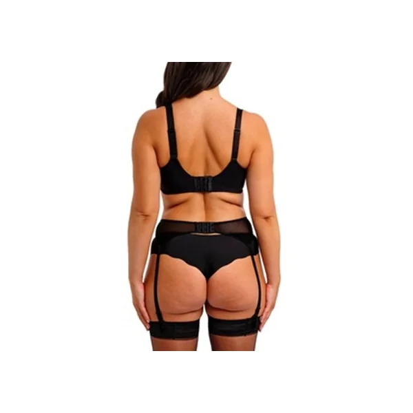 Fantasie - Porte-jarretelles avec dentelle Noir Large Magdalena