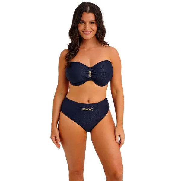 Fantasie Swimwear - Culotte de bikini haute Minuit Small Azores