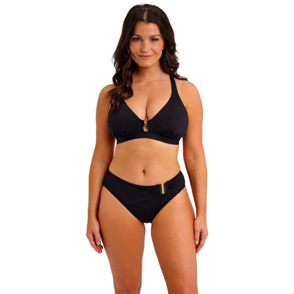 Fantasie Swimwear - Culotte de maillot mi-haute Noir Medium Merissa