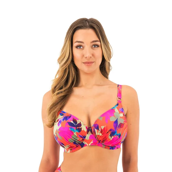 Fantasie Swimwear - Haut de bikini full cup plissé avec armatures 40 (90) G Beach Party Playa del Carmen