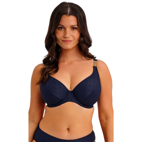 Fantasie Swimwear - Haut de bikini plongeant 40 (90) E Minuit Azores