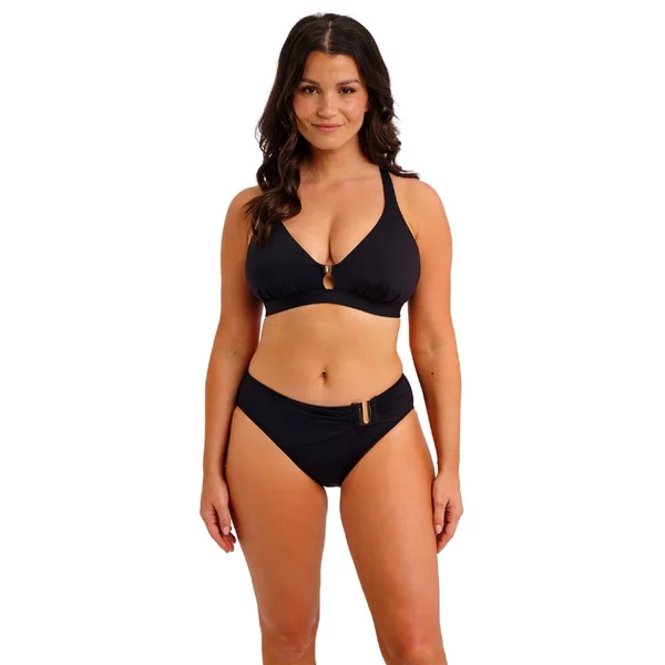 Fantasie Swimwear - Haut de bikini triangle sans armatures Noir Large Merissa