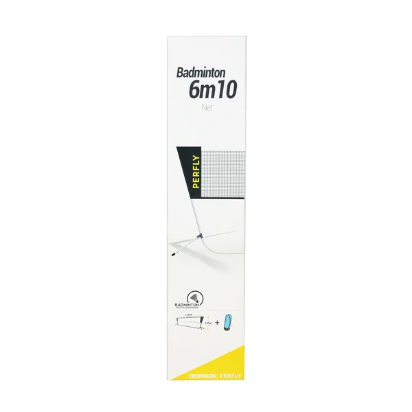 Filet De Badminton Avec Poteaux Dimension Officielle 6,10 m