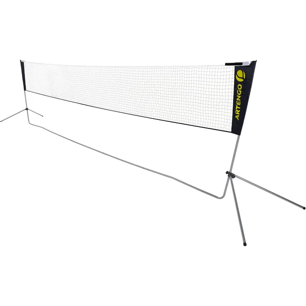 Filet De Badminton Avec Poteaux Dimension Officielle 6,10 m