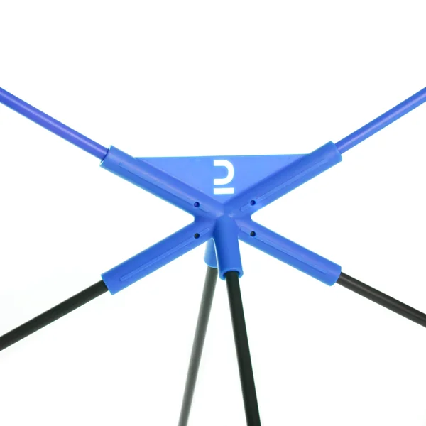Filet de Badminton Portable Easy Net Discover V2 - Bleu Pacifique