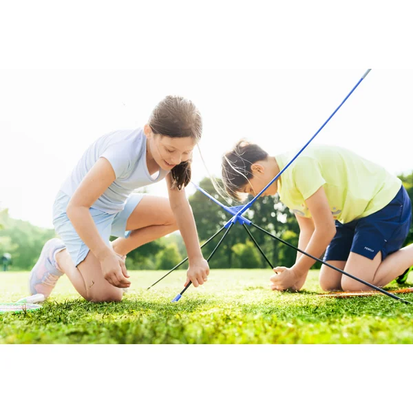 Filet de Badminton Portable Easy Net Discover V2 - Bleu Pacifique