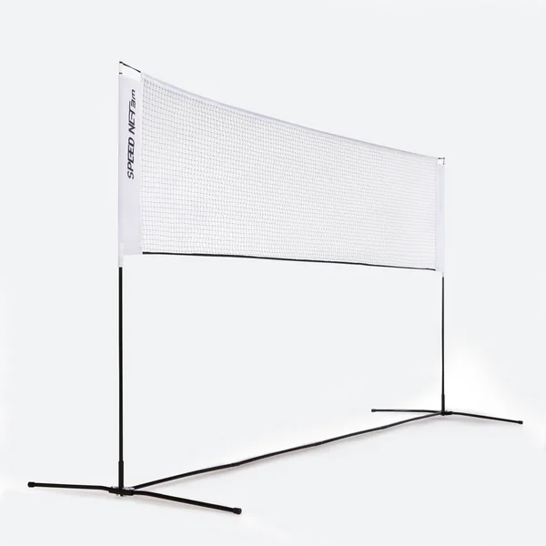 Filet de Badminton Tennis Pickleball Multisport Speednet 3M V2 - Blanc