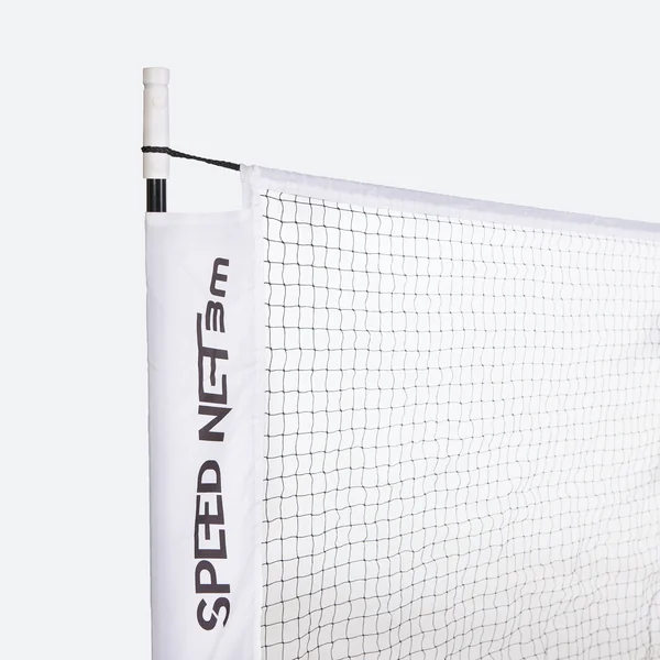 Filet de Badminton Tennis Pickleball Multisport Speednet 3M V2 - Blanc
