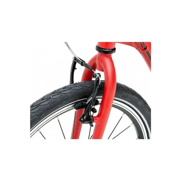 Foldable e-footbike KOSTKA e-HILL MAX FOLD (E1) - Red