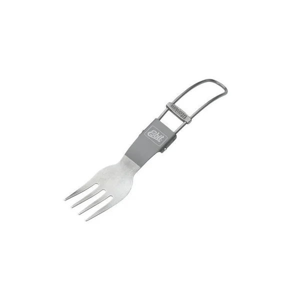 Fourchette titane pliable