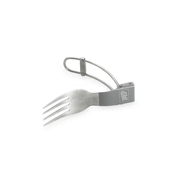 Fourchette titane pliable
