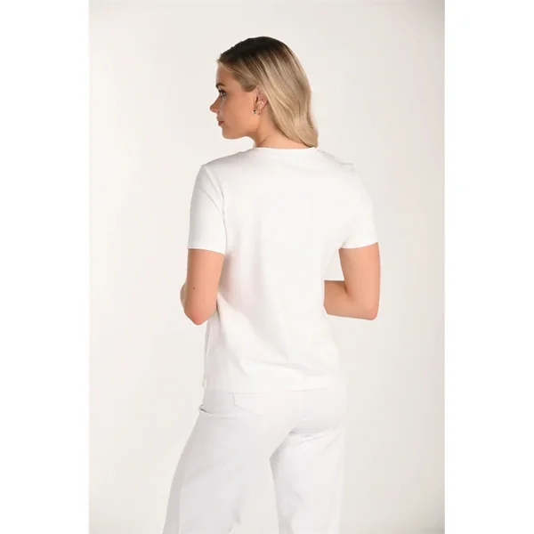 Frank Lyman Design - Chandail à manches courtes en tricot Blanc cassé XX-Large