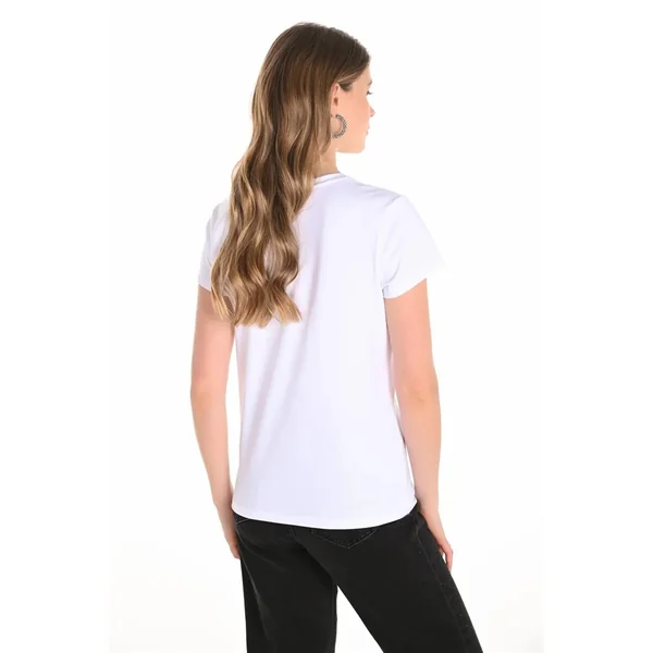 Frank Lyman Design - Haut en tricot à manche courte Blanc Medium