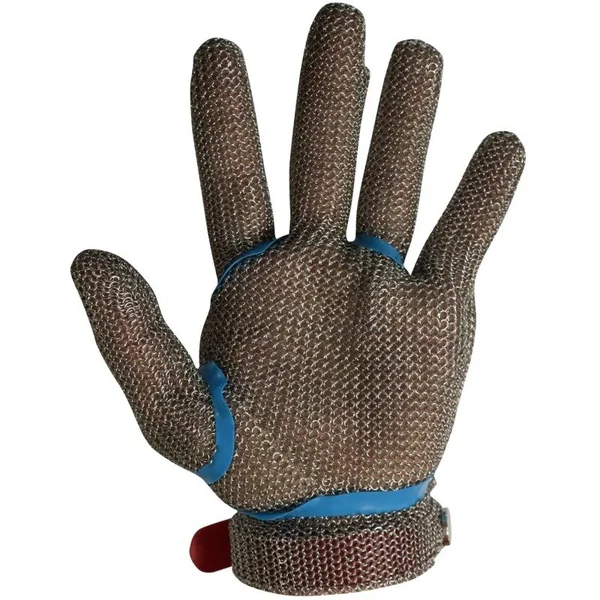 Gant en Acier Inoxydable avec Sangle en Plastique